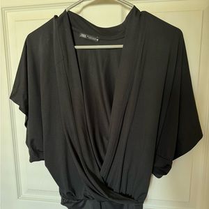 Zara Black Bodysuit
